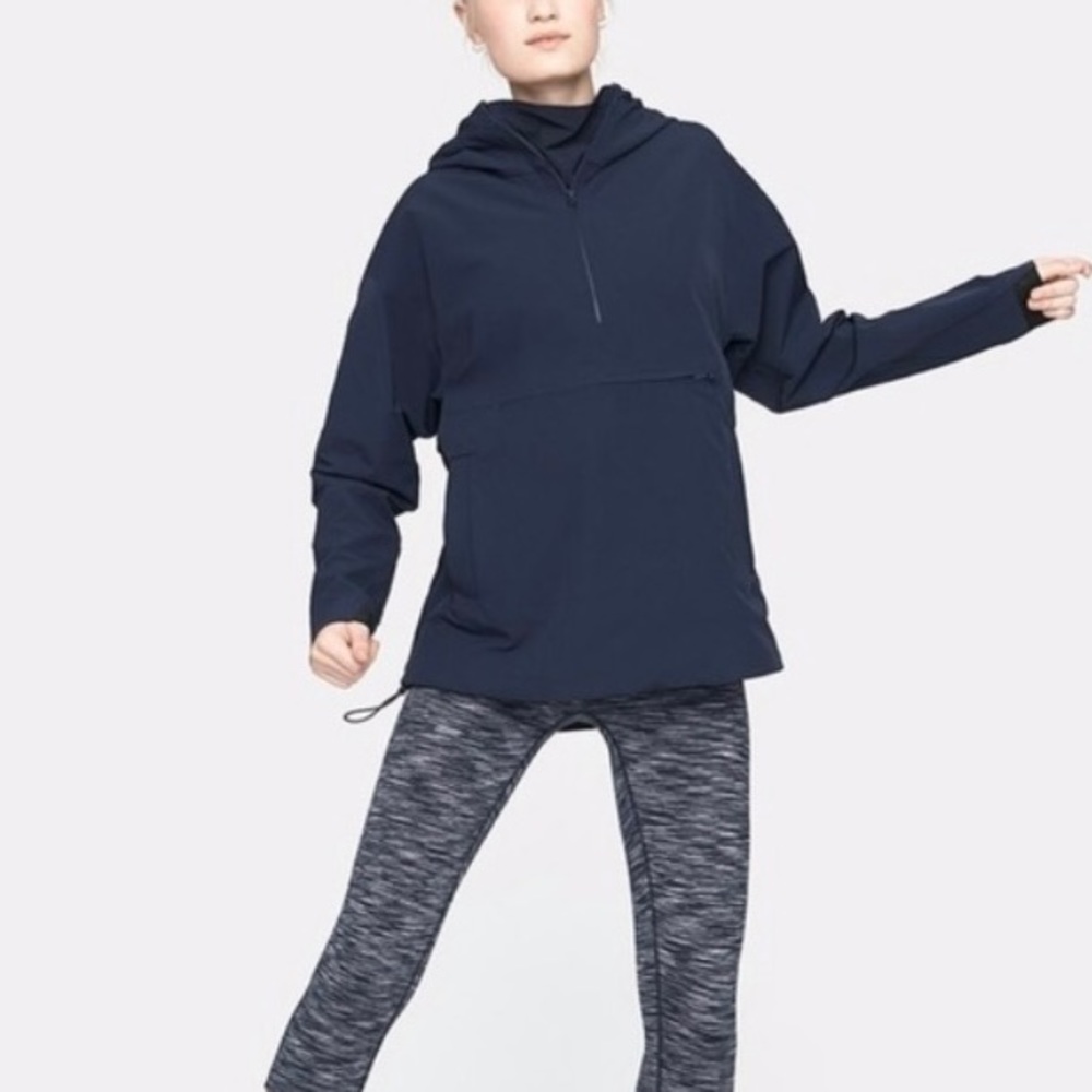 Outdoor Voices Navy Anorak pullover